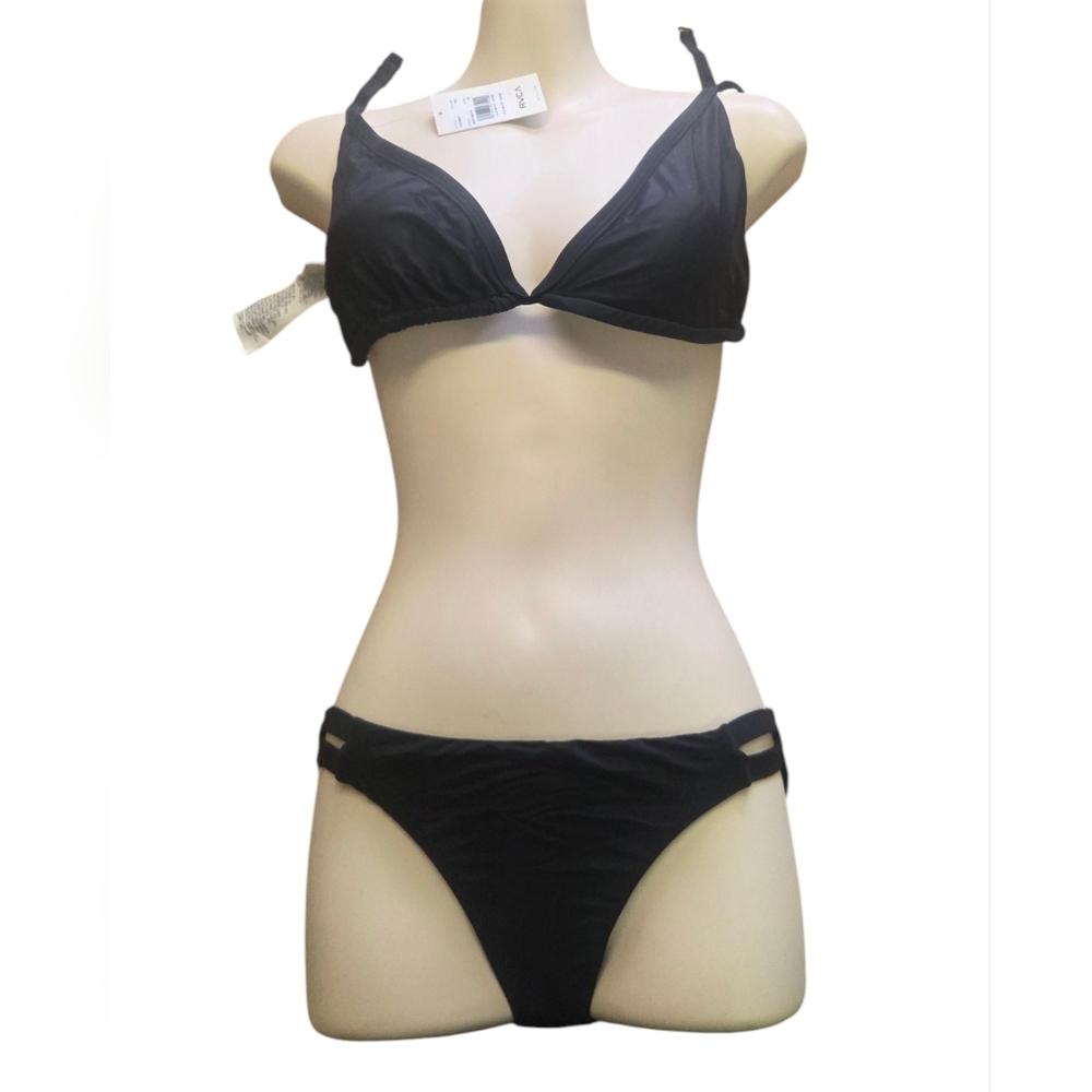 NWT RVCA,BILLABONG Black Bikini Set